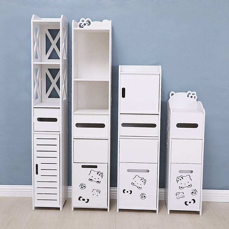 浴室边柜侧柜卫生间缝隙窄柜厕所边夹缝收纳架防水落地,家庭/个人清洁工具,浴室角架/置物架,淘宝优惠券,粉丝福利购,淘宝优惠卷