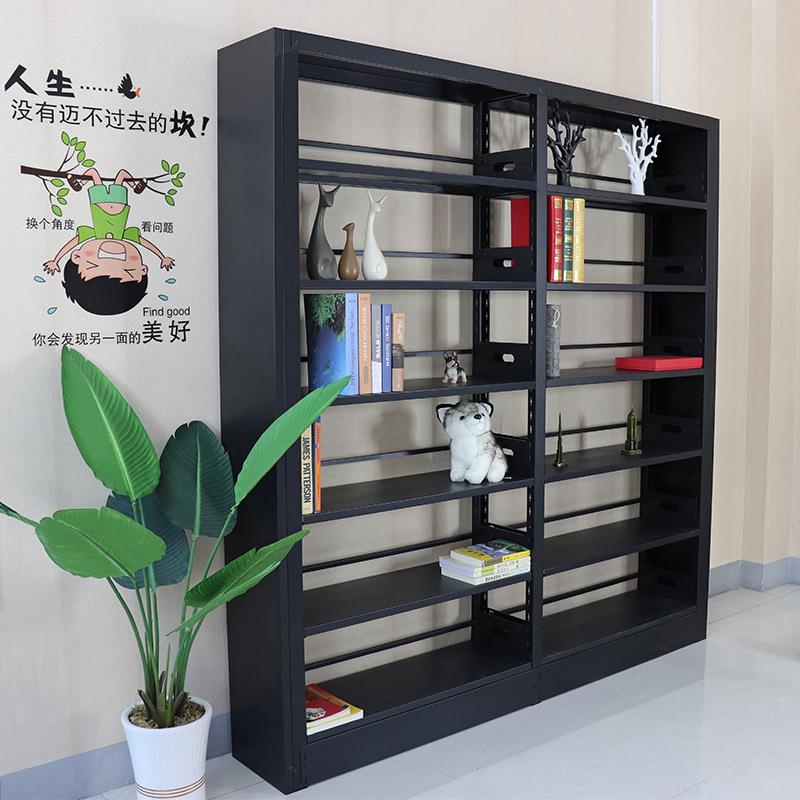 宇威学校图书馆专用钢制书架阅览室书店绘本架档案资料架直销