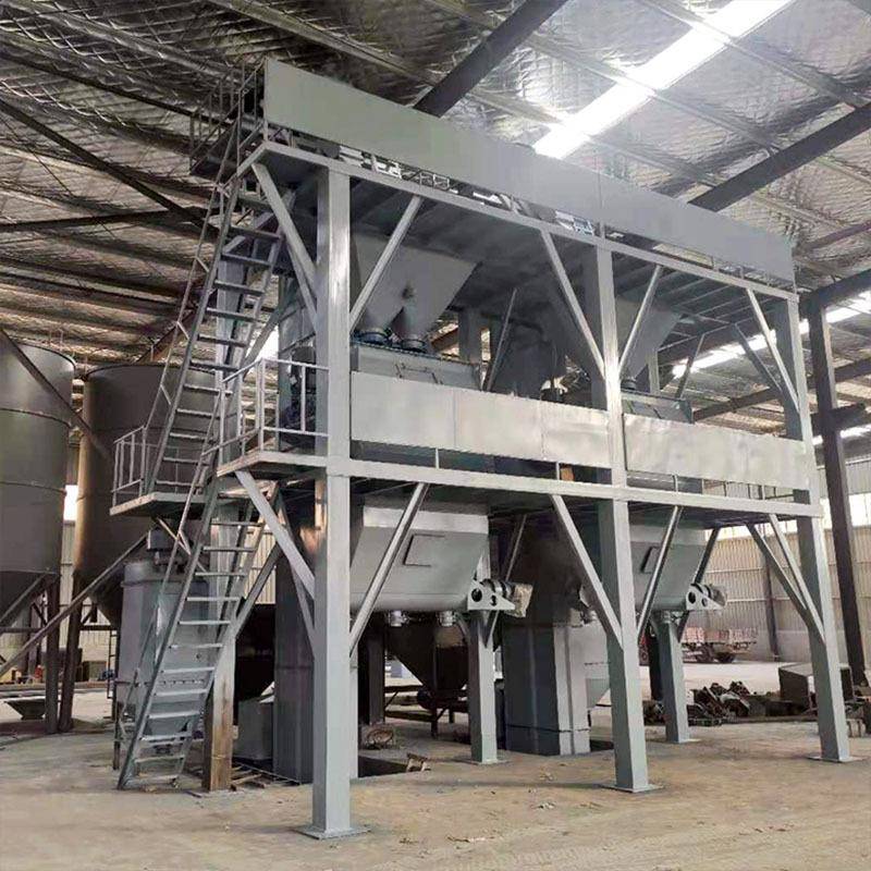 腻子粉制作设备连续式干混砂浆搅拌站全自动保温砂浆生产线机器