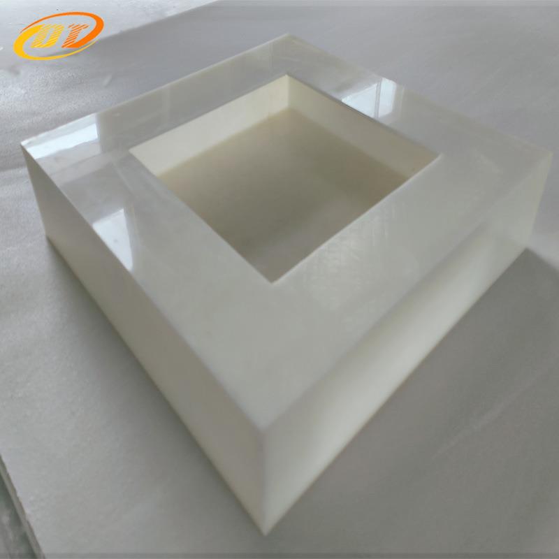 透光石灯箱发光云石罩子透光小圆筒云母石层板雨棚天花吊顶吧台