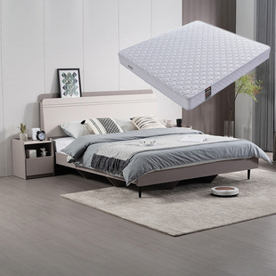 掌上明珠免漆板床现简约.5米.双人板式 床 买送