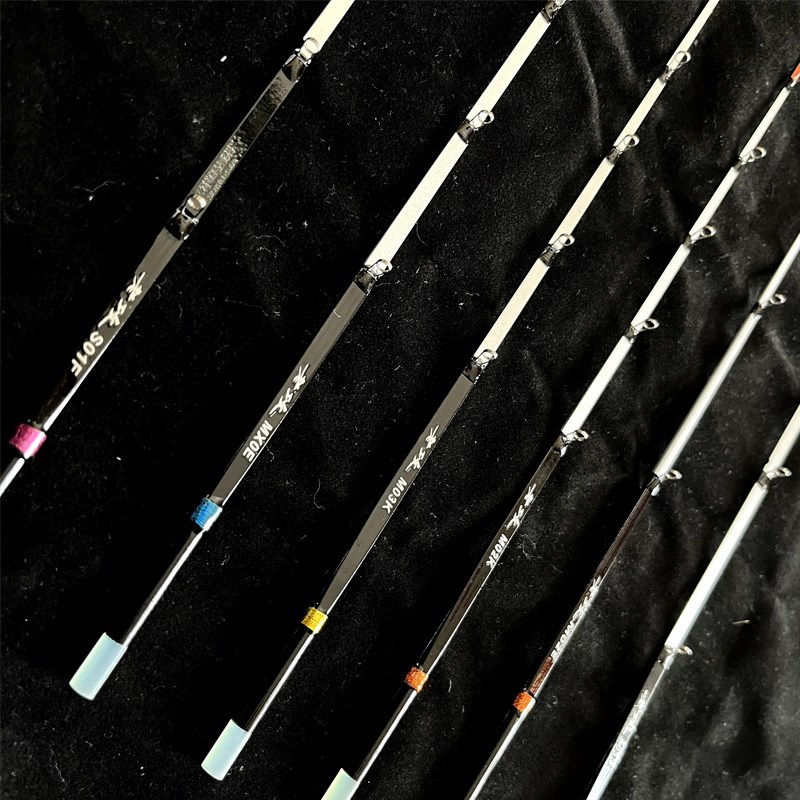 冰钓竿稍电动公鱼轮专用0E竿稍新款老攻路亚复刻禧马诺同款