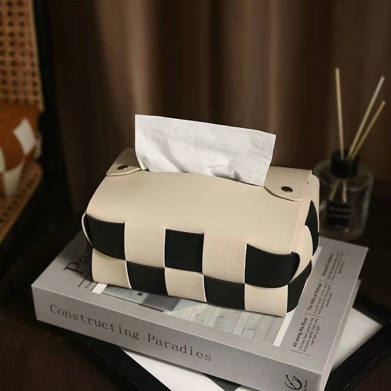 ns风纸巾盒家用客厅茶几桌面防尘抽纸盒皮质车载纸巾收纳盒欧式,收纳整理,纸巾盒,淘宝优惠券,粉丝福利购,淘宝优惠卷
