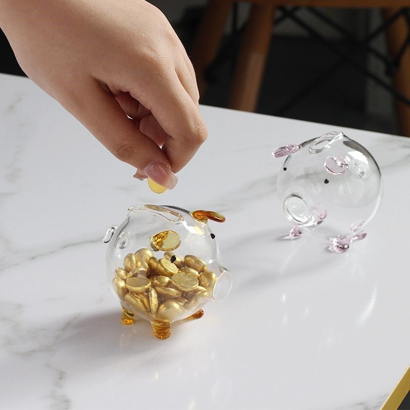 小金豆收纳瓶小猪攒金豆豆存钱罐高硼硅收纳小空瓶储存罐,家居饰品,幸运星/瓶,淘宝优惠券,粉丝福利购,淘宝优惠卷