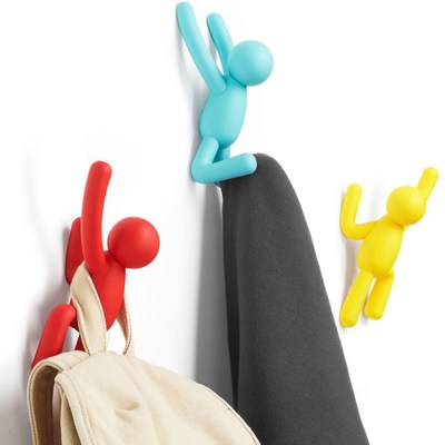 ubra加拿大环保塑胶玄关卧室门背后壁挂简约衣帽