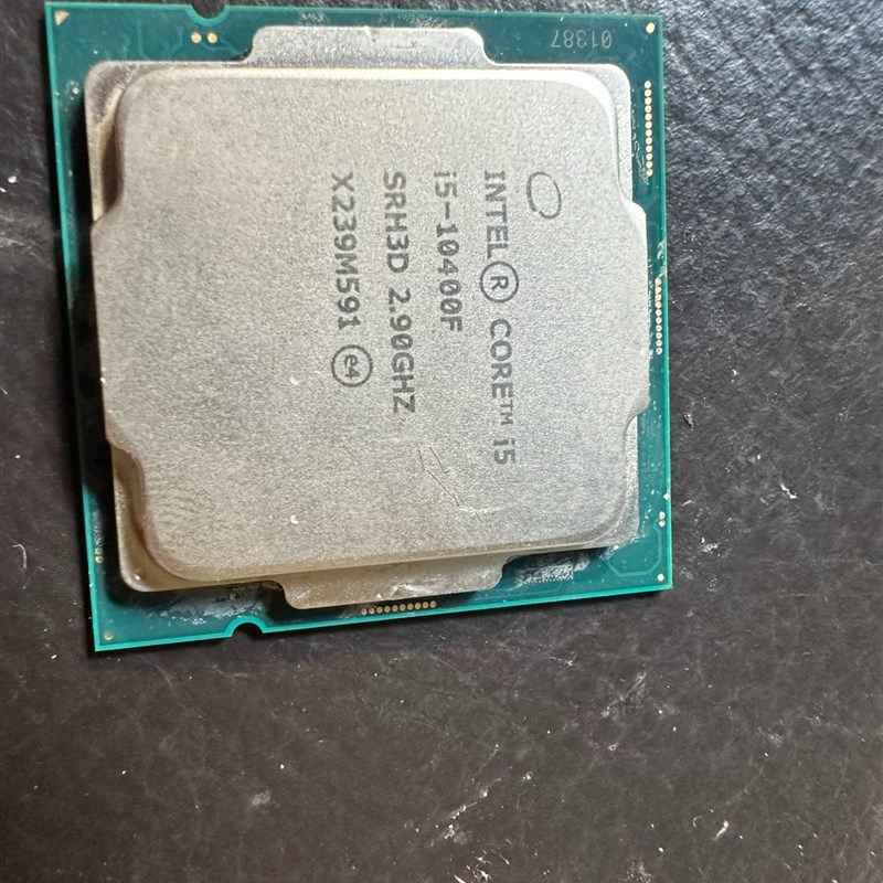 i5 10400f cpu i5 9400  正面 背图片