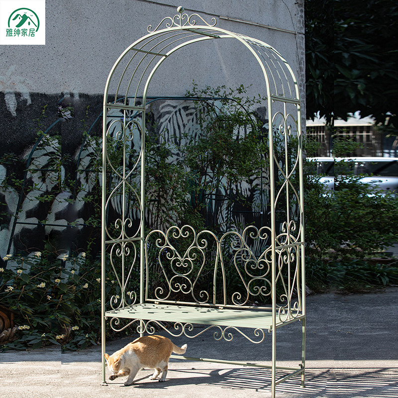 阳台椅座椅双人艺别墅y爬花园支架藤架铁花园.月季户外拱门做旧花,住宅家具,阳台椅,淘宝优惠券,粉丝福利购,淘宝优惠卷