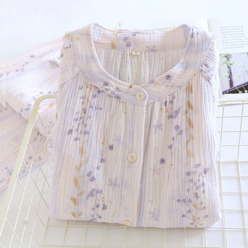 纱布月子服夏季薄款产后6月份7纯棉吸汗透气孕妇产妇哺乳喂奶睡衣,孕妇装/孕产妇用品/营养,家居服套装,淘宝优惠券,粉丝福利购,淘宝优惠卷