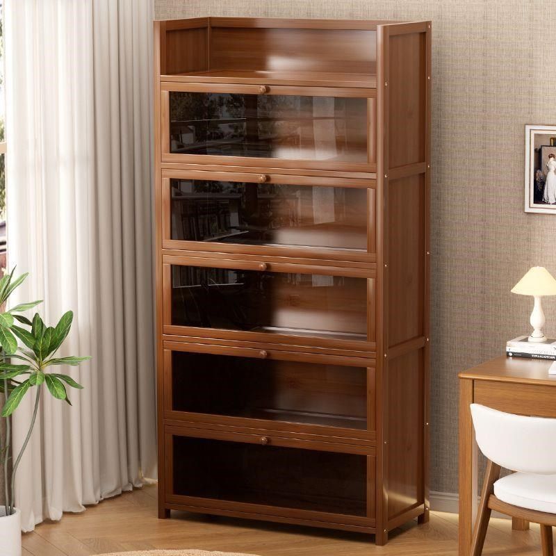 书架置物架防尘落地书柜带门家用多层儿童收纳学生客厅简易储物架,住宅家具,儿童书柜,淘宝优惠券,粉丝福利购,淘宝优惠卷