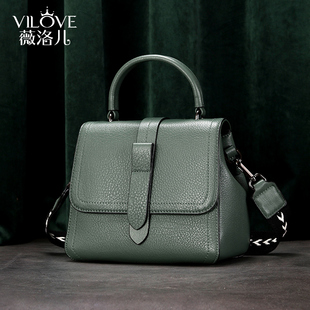 今年流行包包女包新款 2021单肩包女小包百搭宽肩带真皮斜挎手提包