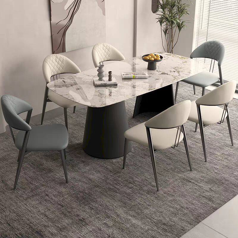 北欧餐椅休闲椅咖啡酒店椅简约靠背凳子意式餐桌椅子家用