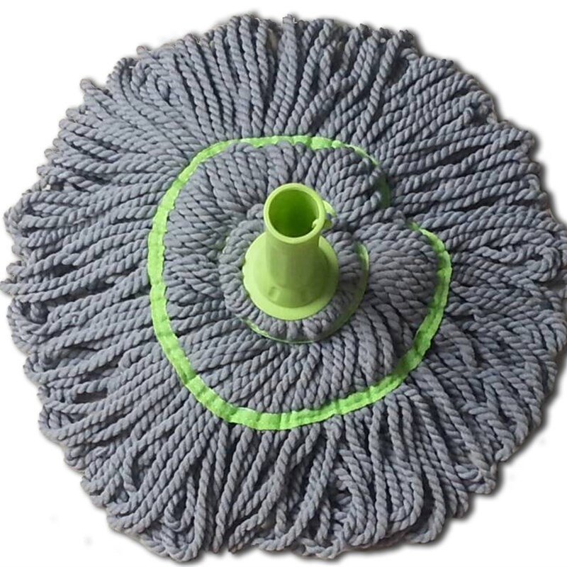 堂上燕必卡锁拖把头 自拧水拖把配头 毕卡索自动脱水旋转拖布拖头