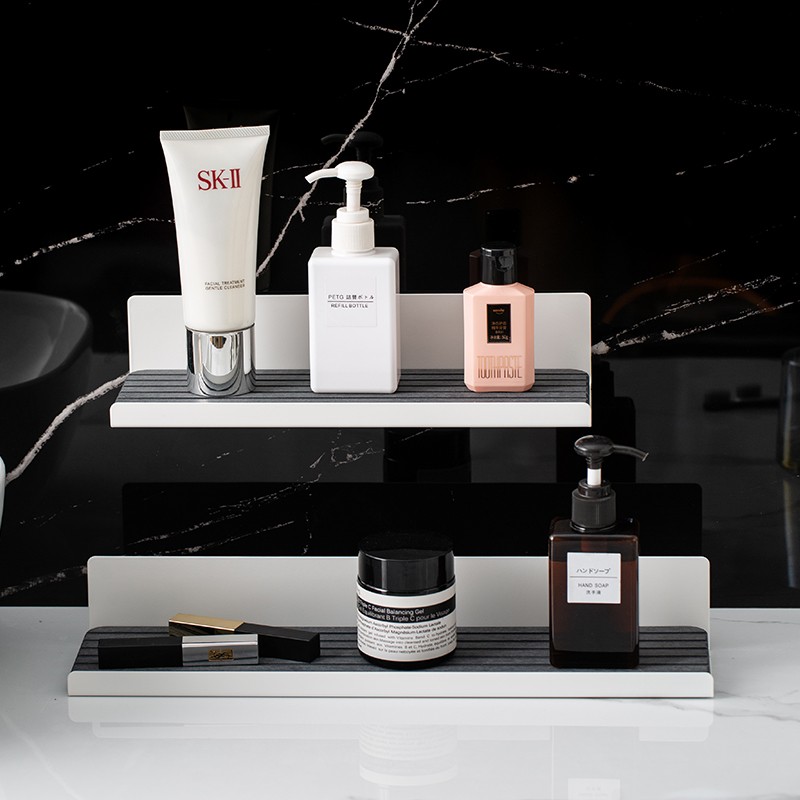 浴室子洗手间壁挂式品漱口杯吸水硅藻泥收纳角架