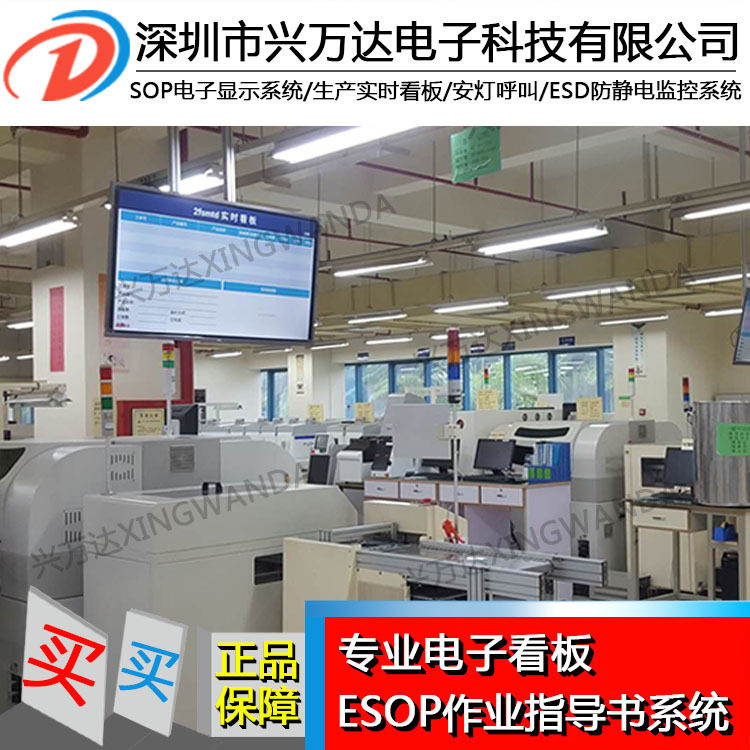 兴万达生产线作业指导书/Sop电子显示系统/ESOP管理系统