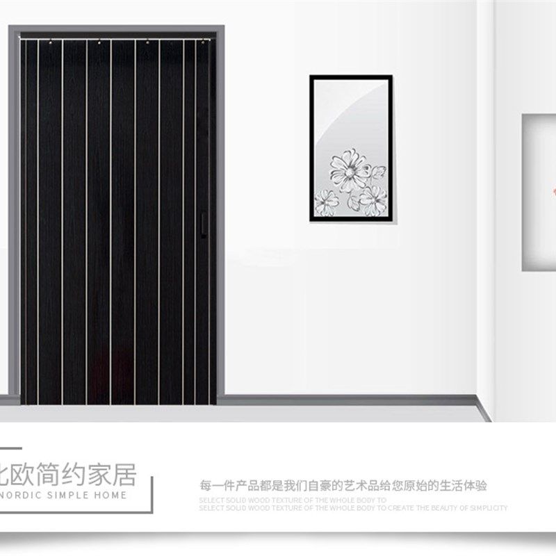 卫生间塑胶门 隔断推拉 p折叠门 阳台厨房书房客厅简易拉门,全屋定制,卧室门,淘宝优惠券,粉丝福利购,淘宝优惠卷