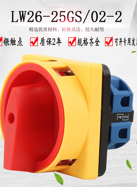 转换开关WGS0旋转V电源切断负载断路开关主控