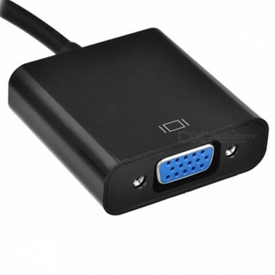 DVI24+1转VGA转接头DVI-D转VGA连接线1080P高清转模拟转换器