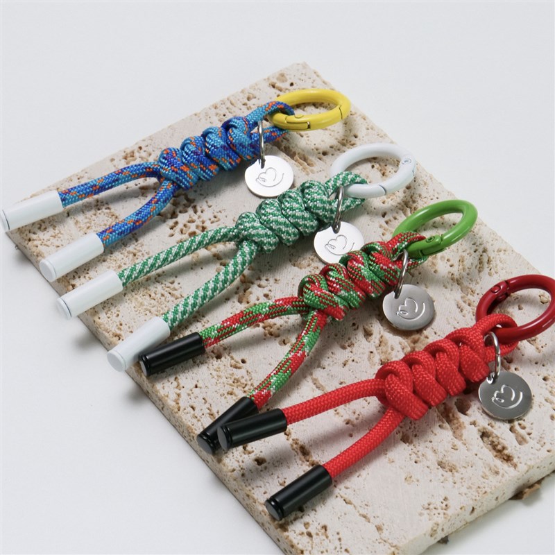 里面LM拉链头挂件汽车钥匙扣挂饰可爱简约包包小挂件创意编织