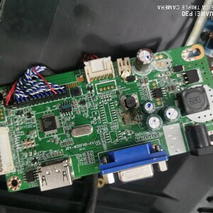 HUNTKEY航嘉显示器N2495SWH主板TJN2380003电源驱动一体板