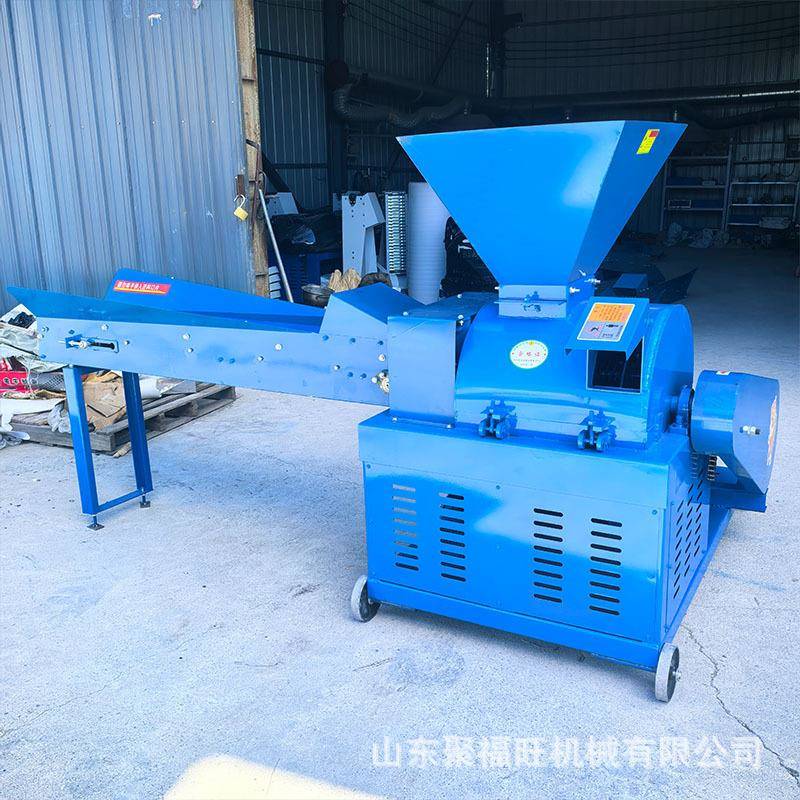 玉米秸秆杂粮粉碎打浆机花生秧红薯秧饲料打浆机青草猪草揉丝机