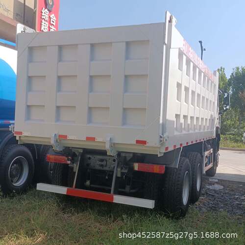 贸非洲二手6X4 252豪沃5.8易豪沃自卸运输车 8.米5米9.米后翻运输