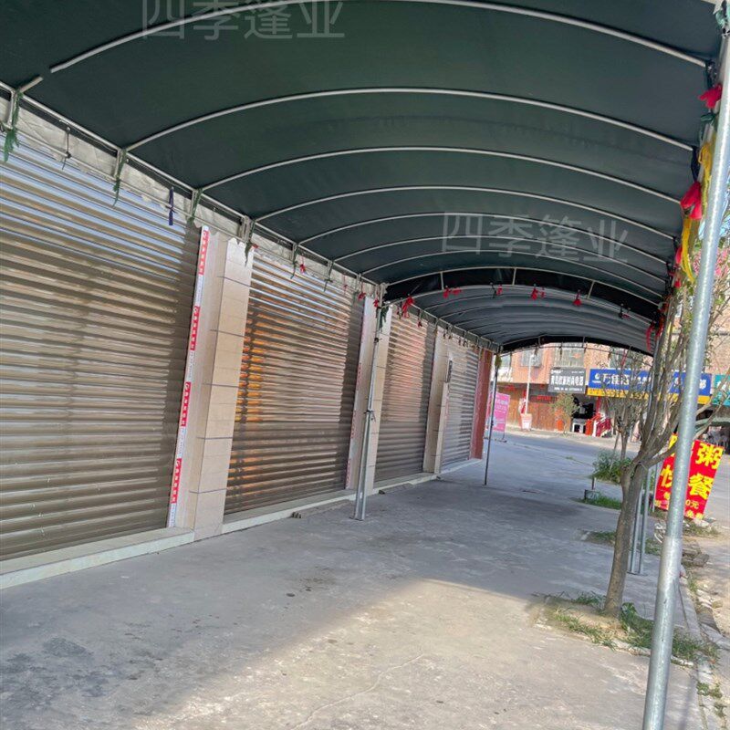户外酒席出租车棚绿色汽车油布雨篷停帐棚商铺摆摊养殖遮阳防雨棚