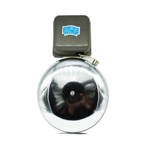 无火下外击式电S 铃HF-白色8寸学校工厂车间上花班专用220V