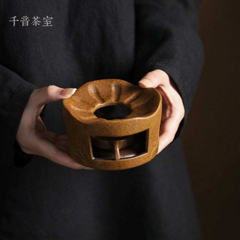 【灰念酱釉海浪温茶器】酒精温泡茶炉围炉煮茶功夫茶具家用暖泡茶,餐饮具,煮茶炉,淘宝优惠券,粉丝福利购,淘宝优惠卷