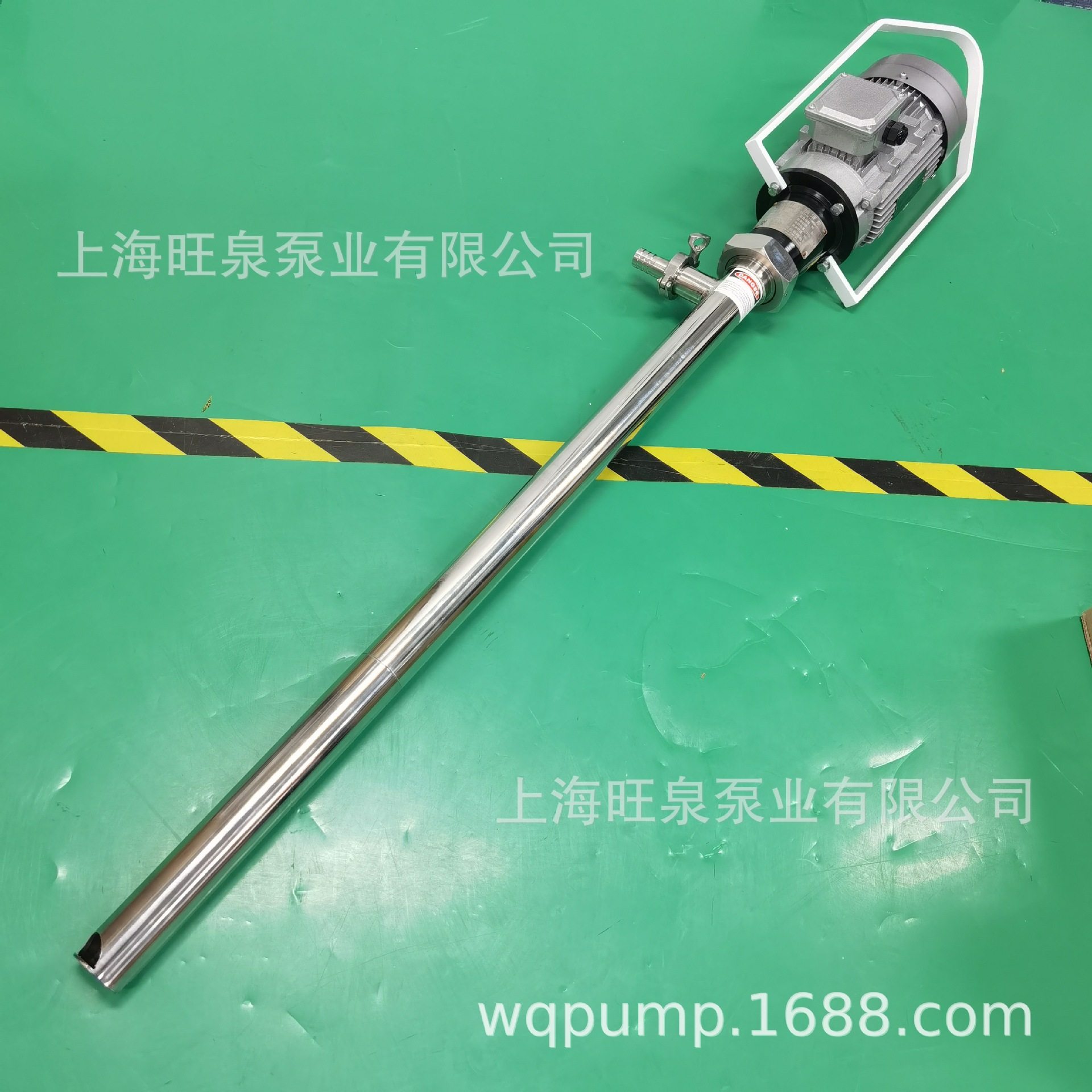 HD-1100W3-V+SS316L-1000HV250-VT螺杆式插桶泵、高粘度油桶泵