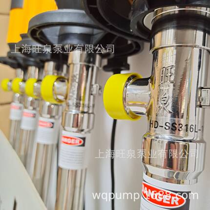 上海旺泉HD-E2-V+SS316L-1000HP高扬程插桶泵