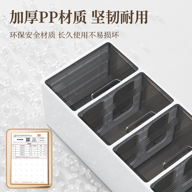 收纳架客厅落地式多层零食置物架家用卧室床头柜儿童玩具架小推车