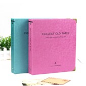 相册6寸片收纳夹本收藏册寸小卡影集相簿旅游活页夹定制