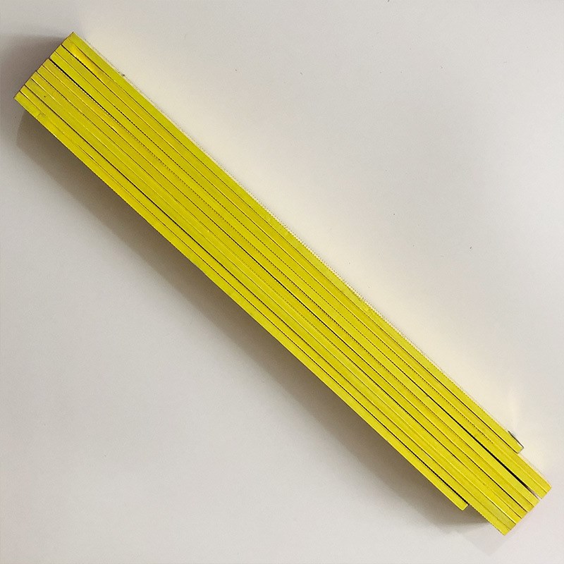 2米10折木折尺公制刻度木制尺绘图工具教学用品两米十折叠两米尺