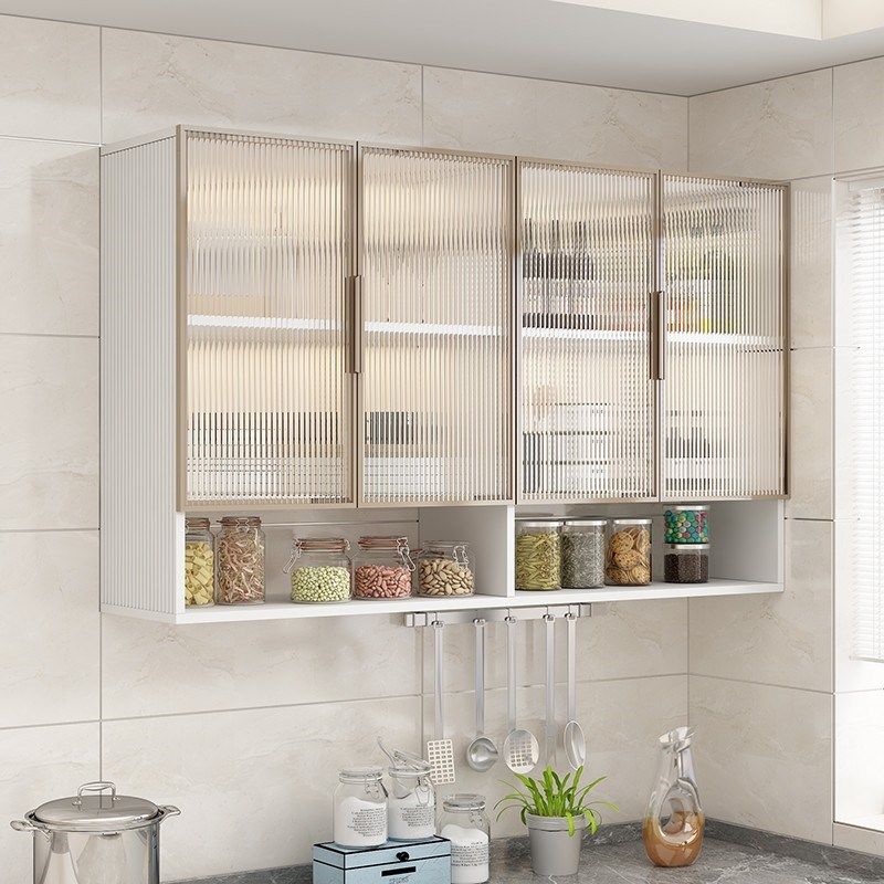 铝合金吊柜玻璃门厨房墙壁柜阳台浴室放水防晒挂柜壁挂式橱柜壁橱,住宅家具,吊柜/壁柜,淘宝优惠券,粉丝福利购,淘宝优惠卷