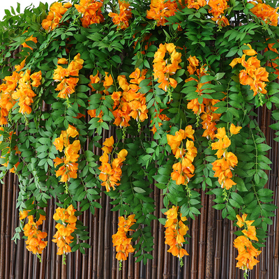 仿真灯笼吊兰饰植塑料假花藤条装绿花摆垂吊壁挂植物室内室外藤设