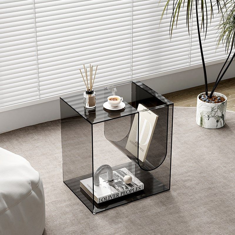 轻奢亚克力边几落地床头柜卧室网红置物架飘窗桌客厅矮柜书架角几,住宅家具,角几/边几,淘宝优惠券,粉丝福利购,淘宝优惠卷