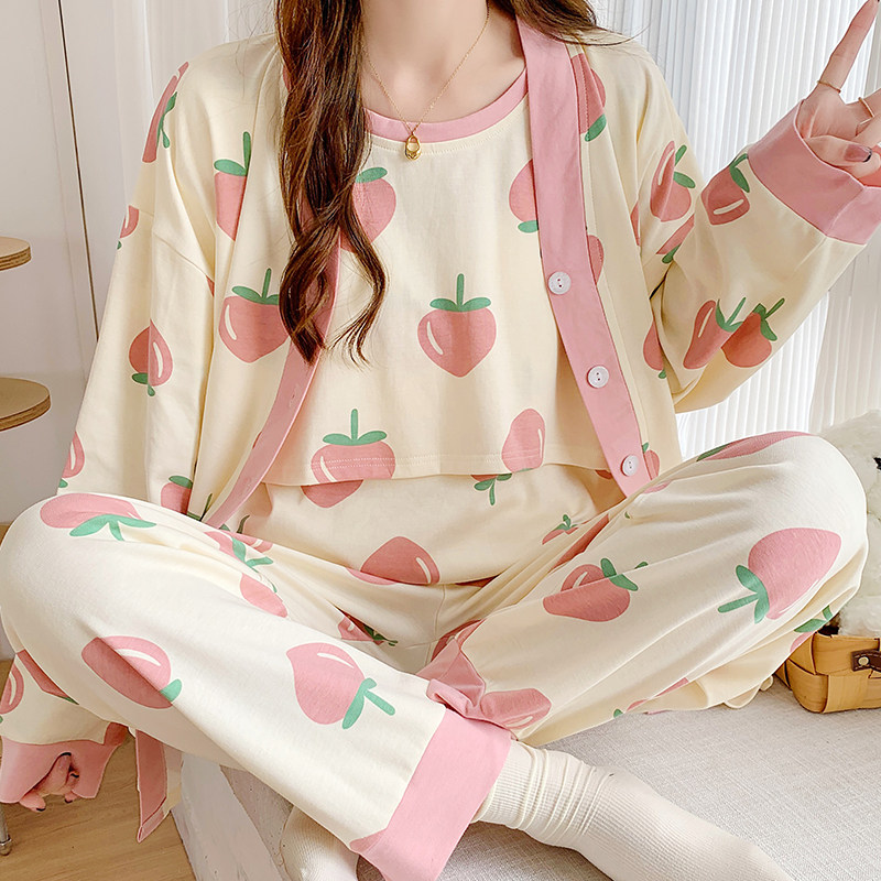 三件套月子服春夏季薄款纯棉产后吸汗孕妇6月份5产妇秋冬哺乳睡衣,孕妇装/孕产妇用品/营养,家居服套装,淘宝优惠券,粉丝福利购,淘宝优惠卷