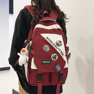 书包女生初中生高中生大学生男生减负儿童小学生3一6年级背包挂件