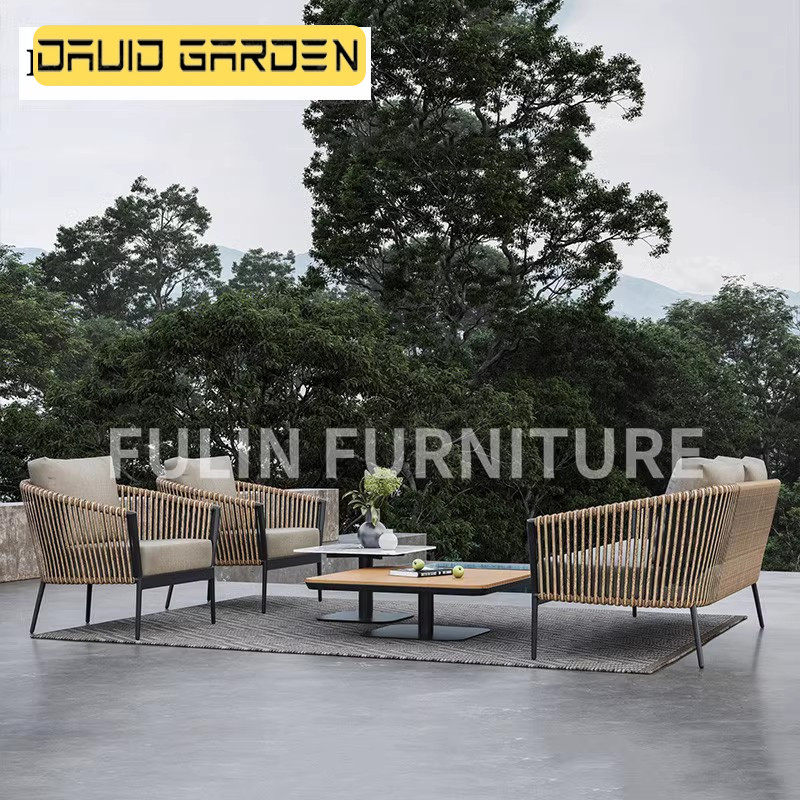 休闲藤编沙发花园阳台户外防水庭院室外露天酒店藤椅茶几家俱组合,住宅家具,户外沙发,淘宝优惠券,粉丝福利购,淘宝优惠卷