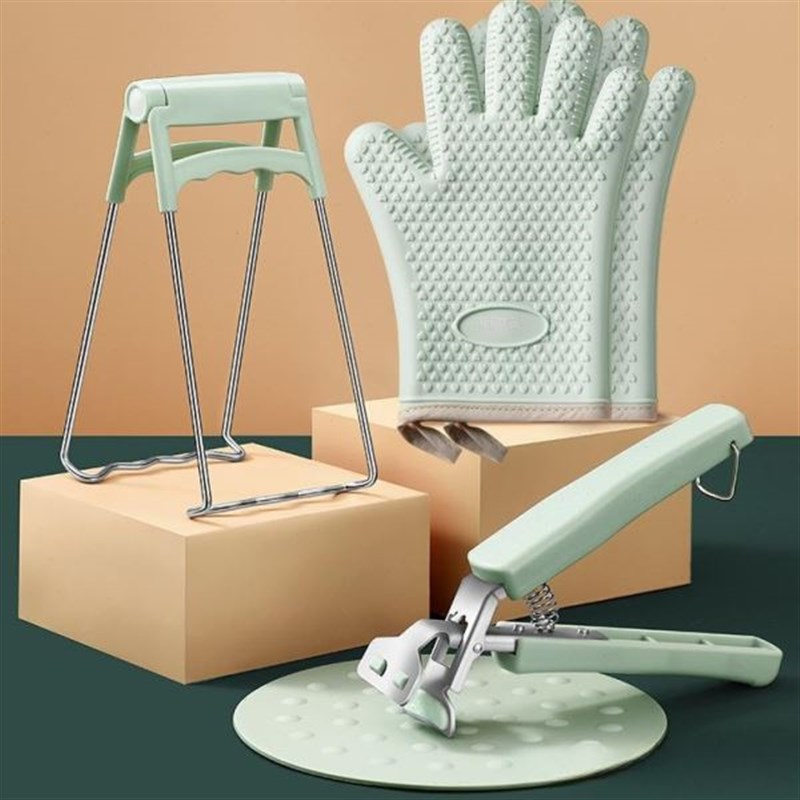 厨房用防烫夹子防滑烤箱取盘夹碗器神器蒸锅端菜蒸夹菜钳隔热手套