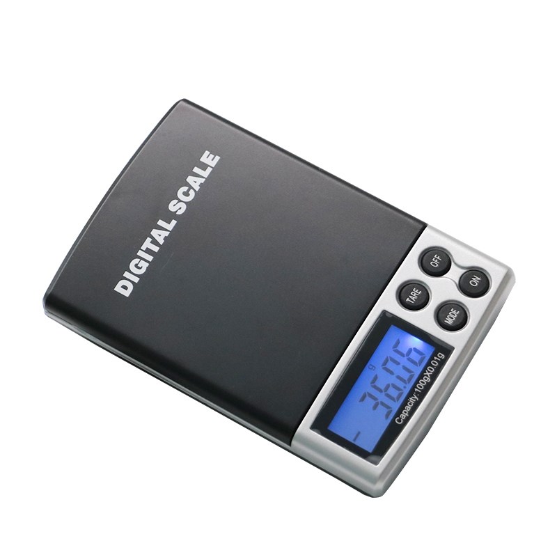 精准迷你珠宝秤 家用电子称0.01g 厨房秤珠宝秤 口袋秤 (带夜光)