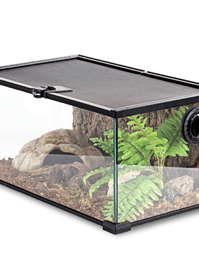 Repo玻璃爬宠缸蜥蜴蛇守宫角蛙乌龟饲养箱宠物鬃狮造景饲养箱