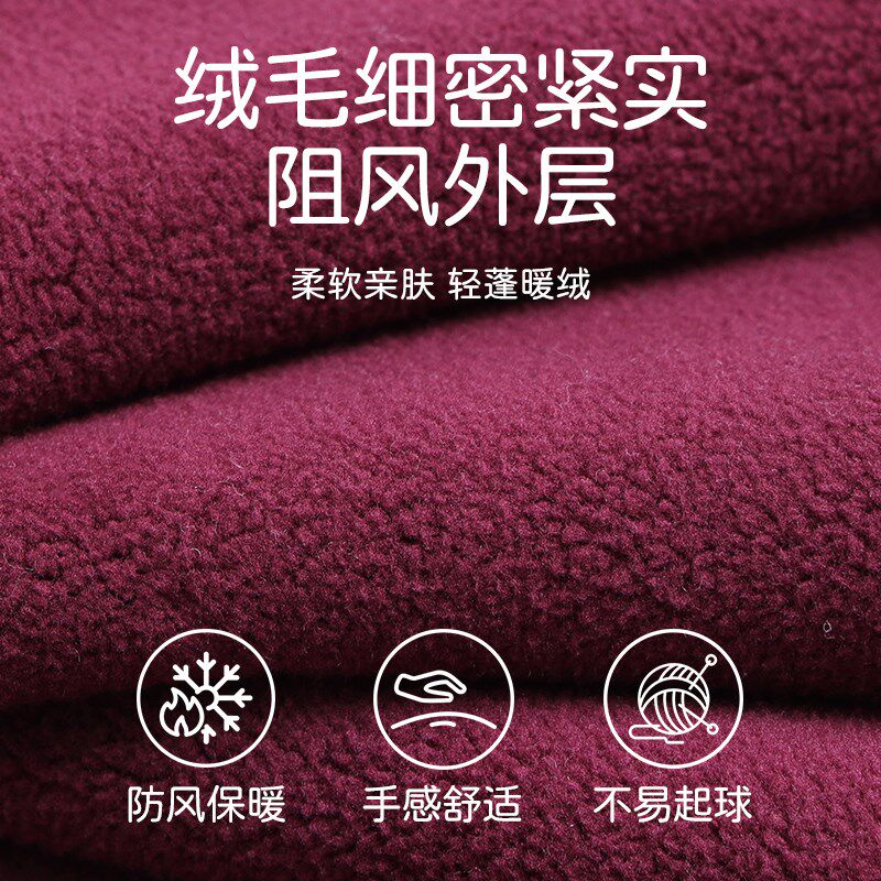 加绒加厚防寒斗篷披肩颈椎保暖坎肩女中老年睡觉月子空调房护肩
