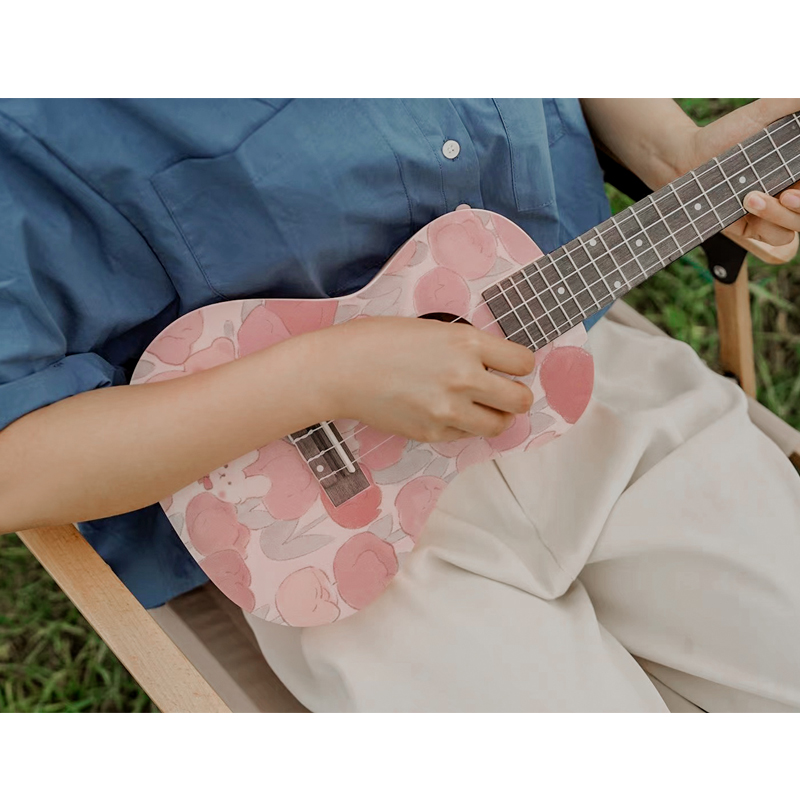 高颜值21寸入门级初学者可爱尤克里里男女生款小吉他儿童23寸乐器