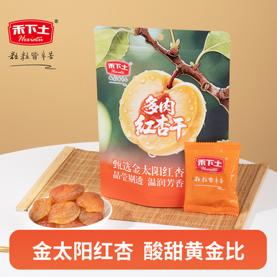 禾下土杏脯红杏干88g水果干