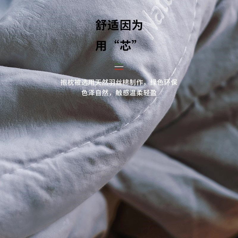 极氪001/007/009汽车抱枕被子两用折叠空调被车载靠枕被子二合一