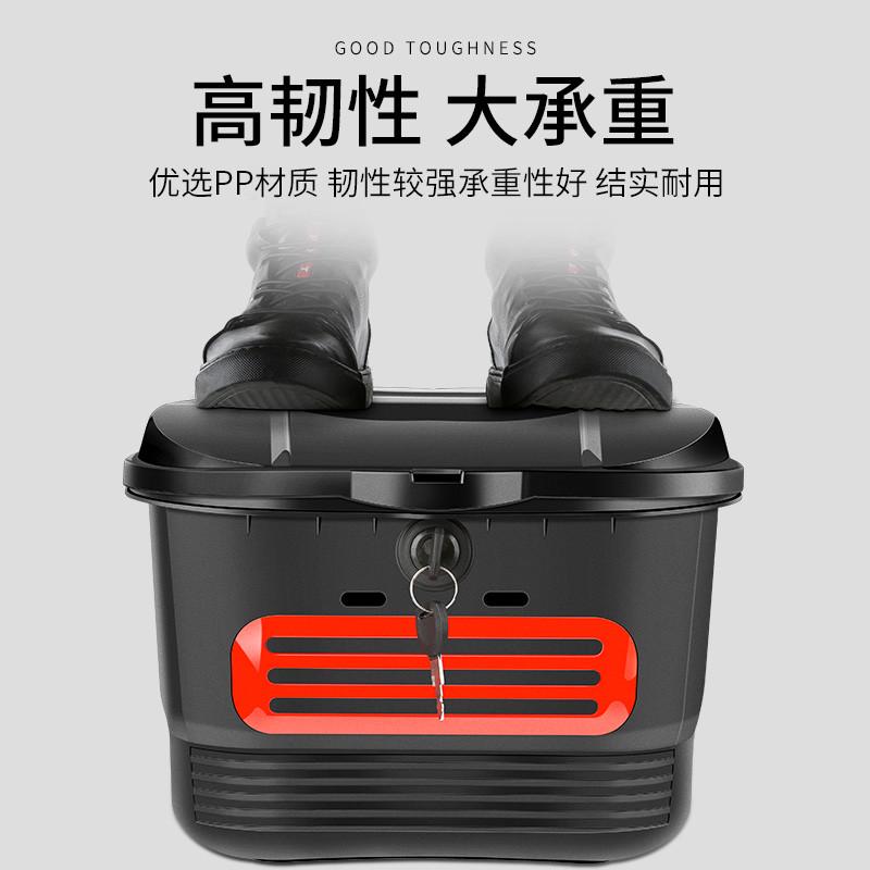前置电动车车筐篮子前车筐防水折叠自行车头篮筐篓子蓝框单车