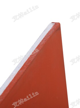 硅胶板耐高温红色白色0.557定制带铝板平面烫金板