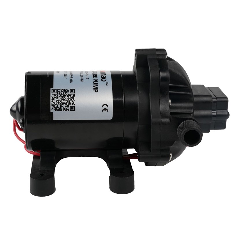 隔膜泵短款自吸泵电动抽水泵房车游艇水泵增压泵跨境12V/24V