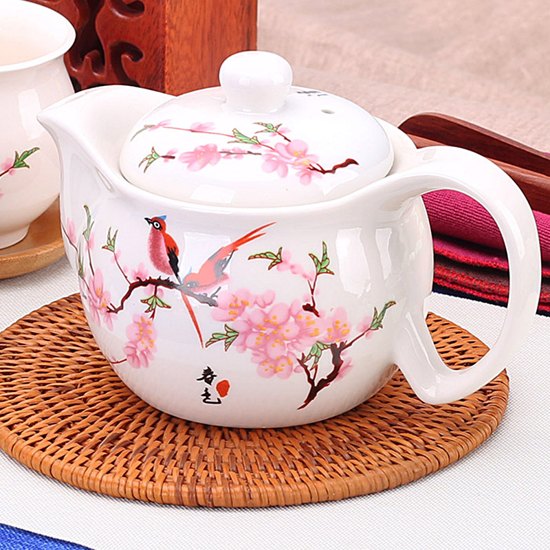 泡茶壶单壶陶瓷家用煮茶器沏茶水壶茶具套装单人老式大容量小中式
